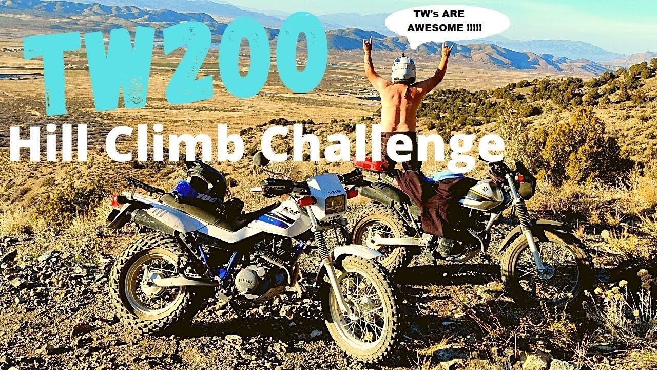 TW200 Hill Climb Challenge YouTube
