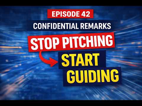 Video thumbnail for Stop Pitching. Start Guiding | The Outcome-First Sales Shift.