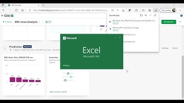 Multiclass Machine Learning Analysis using Qlik AutoML on BBC News Dataset