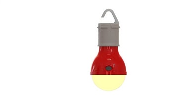 SOLIDWORKS TUTORIAL : TENT LIGHT BULB PART 1/3