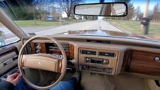 1978 Cadillac Sedan deVille 20k original miles - Driving country side