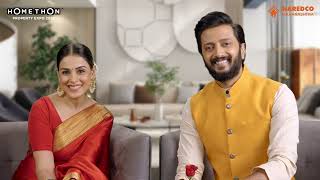 Homethon Property Expo Brand Ambassadors Riteish and Genelia Deshmukh