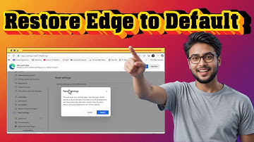 Hoe Microsoft Edge terug te zetten naar de standaardinstellingen | Stapsgewijze handleiding (2025)