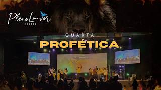 QUARTA PROFÉTICA | NÃO TEMAS! CRÊ, SOMENTE - PR .MARCIO CESAR | PL CHURCH
