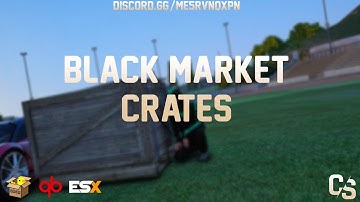 FREE Black Market Crates FiveM - QB/ESX/QBOX Compatible!