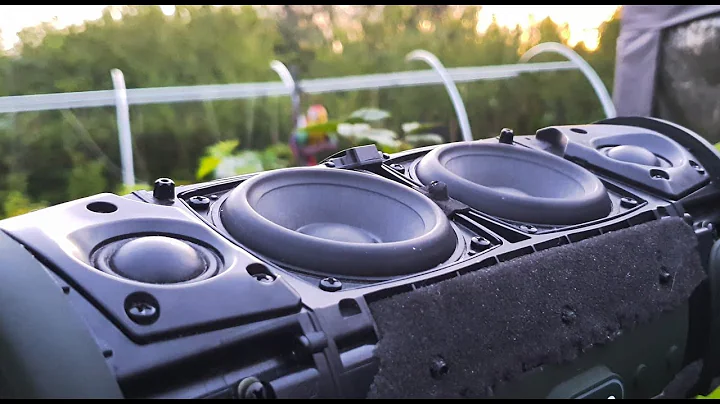 Jbl xtreme 3 / Lfm Bass Test / Clean woofer Flex (4k)