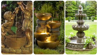 Best Outdoor Water Fountains Ideas for Instant Peaceful Energy | Water Feature Backyard Garden