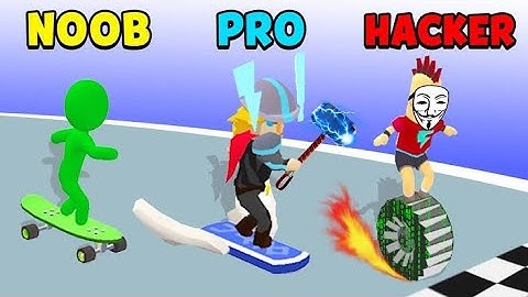 Trubo Star 3D Max Levels Noob vs Pro vs Hacker Gameplay Walkthrough iOS Android Game New Update KG5A