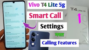 vivo t4 lite 5g smart call settings / vivo t4 lite calling features / vivo t4 lite call setting
