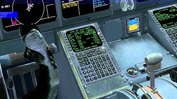 PMDG MD-11 take-off [cockpit view] [part 1]