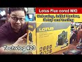Lotus Gasless Mig Welder(Flux cored) Initial review and setup