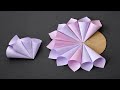 How To Make Flower With Colour Paper Wall Hanging | Colour Paper Craft Flowers Wall Hanging 