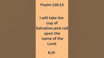 Evening Scriptures, psalm 116:13.music Holy forever.#Chris Tomlin.