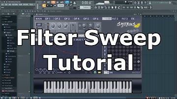 FL Studio Filter Sweeps Tutorial (Sytrus)