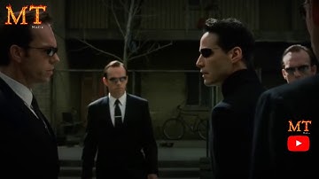 The Matrix Reloaded,neo vs smith Full Action