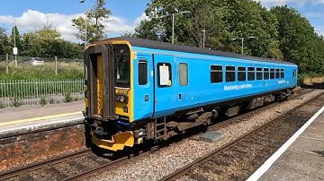 Class 153376 "Dogbox" Network Rail Video Inspection Unit at Gillingham Dorset. #train #networkrail