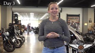 LEARN TO RIDE A MOTORCYCLE  'Anyone can do this!'  Riding Academy at Wilkins HarleyDavidson