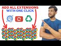 How to install extension in all chrome profiles with one click | Chrome Extension Trick 2023