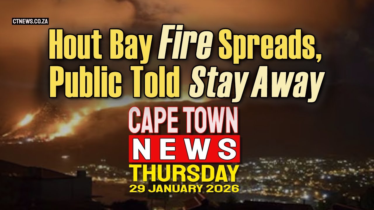 Cape Town News | Thursday, 29th of January, 2026 – Top Headlines from the Western Cape.