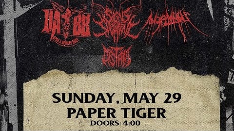 Angelmaker Live (Full Set 4K) Chaos & Carnage Tour @ Paper Tiger in San Antonio, TX 05/29/2022