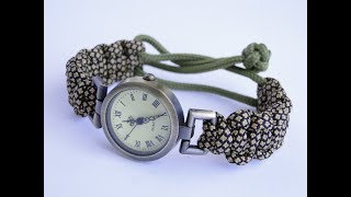 How to Make a Mad Max Style (without buckle) Paracord Watch Band-Cobra Weave