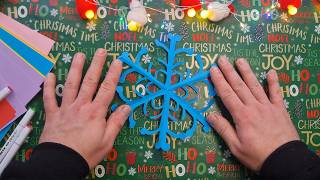 Turn Simple Paper Into Magic Snowflakes ✨❄️