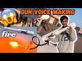 How to make voice gun  awaz sy kan phar diy  ayan vlogs 