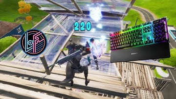 Steelseries Apex Pro ASMR Chill😴Satisfying Keyboard Fortnite Omnipoint Switch Smooth