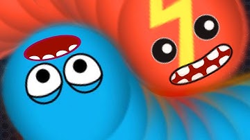 Wormate.io 1 Troll Hacker Worm Vs Immortal Bad Worms Epic Wormateio Gameplay