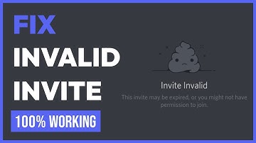 How To Fix Invalid Invite Link on Discord (WORKING 2025)