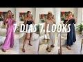 7 DIAS 7 LOOKS - Mis looks de la semana | Julia March