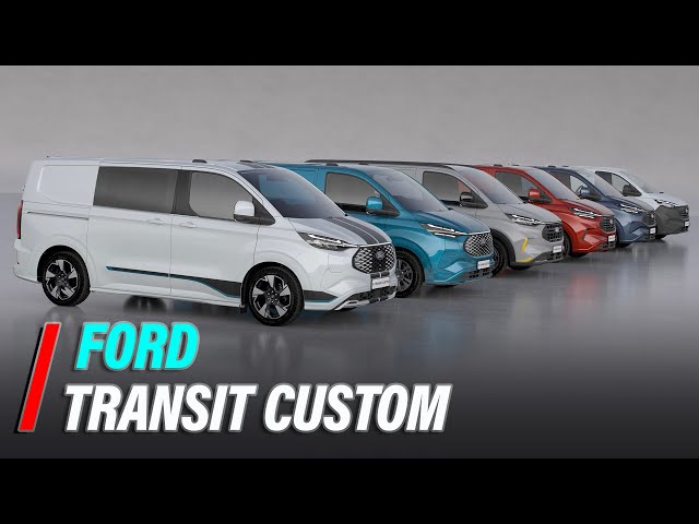 2024 Ford Transit Custom Available In Diesel, PHEV, And EV Forms 
