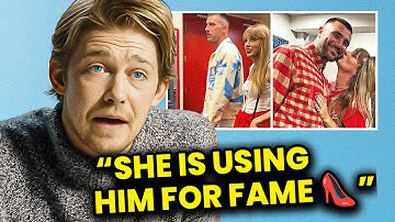 Joe Alwyn Completely LOSES It As Travis Kelce steals Taylor Swift From Him