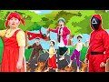 Chú Cuội và Gia Đình Tấm Cám Sửu Nhi Đối Đầu Quản Trò Búp Bê Nhí Squid Game | Phim Hài An Bình TV