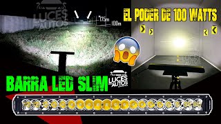 The Best 20-inch 100-Watt SLIM LED Light Bar by LUMYNEX Barras Led Kobo Cual Elegir