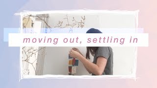 Moving out, Settling in | vlog + sketching