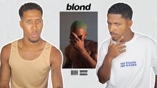 FIRST TIME Listening to Frank Ocean - Blonde | Reaction (Full Album)