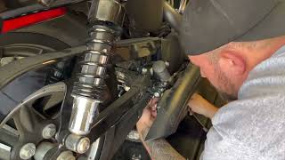 Harley-Davidson brake switch repair