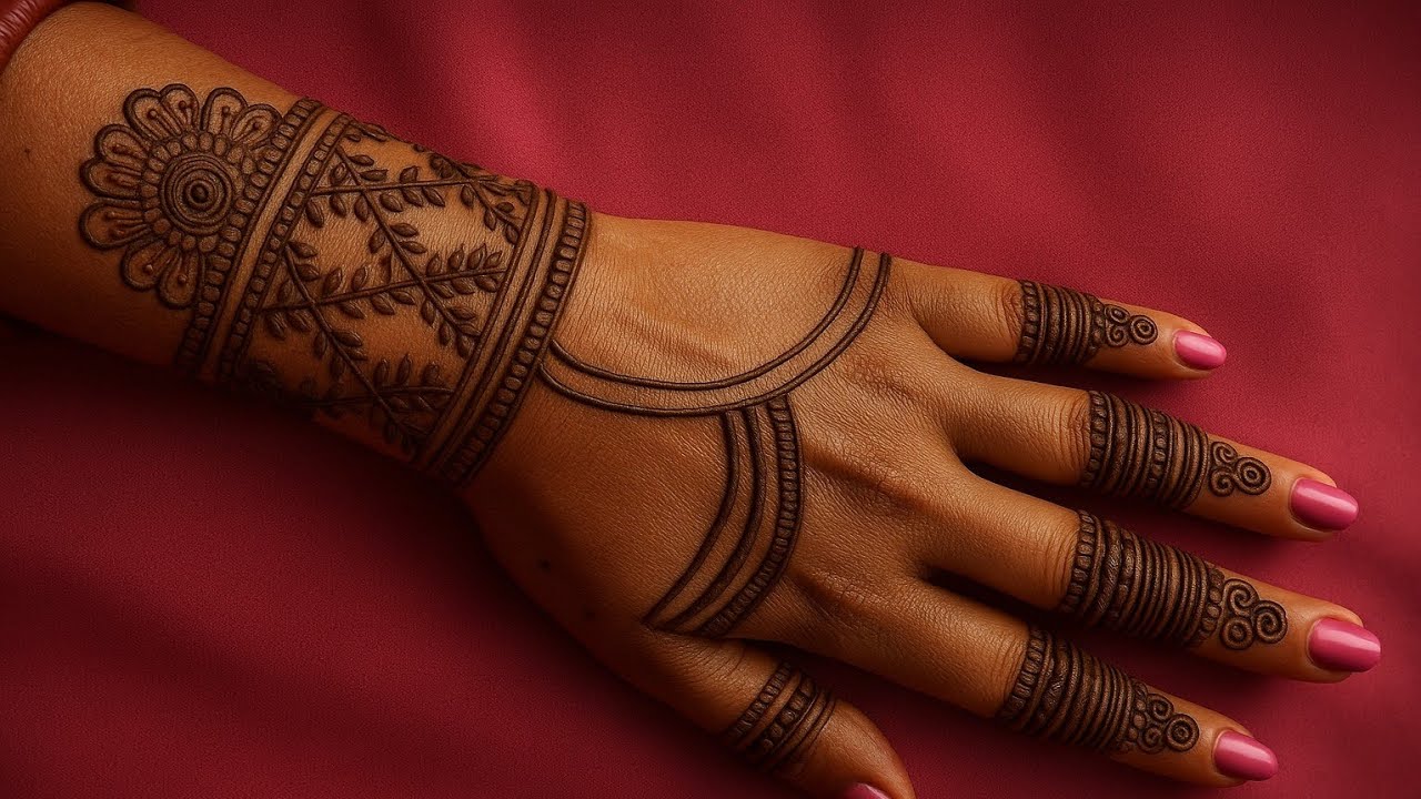 Back hand Mehndi Designs |  Mehndi Designs simple | Easy and simple Mehndi Designs | Mehndi 