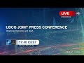 LIVE: NATO and Ukraine officials hold joint press conference in Brussels