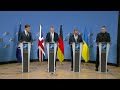 LIVE: NATO and Ukraine officials hold joint press conference in Brussels