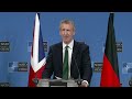 LIVE: NATO and Ukraine officials hold joint press conference in Brussels