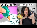 Testing 5 minute crafts absolute worst art hacksi cant with these