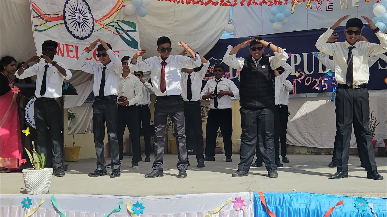 Boys funny dance by class 9 (Farewell party 2025-26) - YouTube