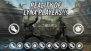Lynx is Meta, But Why Do They Use Him That Way ⁉️ - Reality of Lynx Players 👀 - Shadow Fight 4 Arena