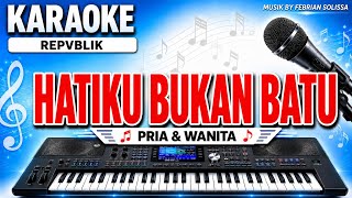 KARAOKE - HATIKU BUKAN BATU ( REPVBLIK )