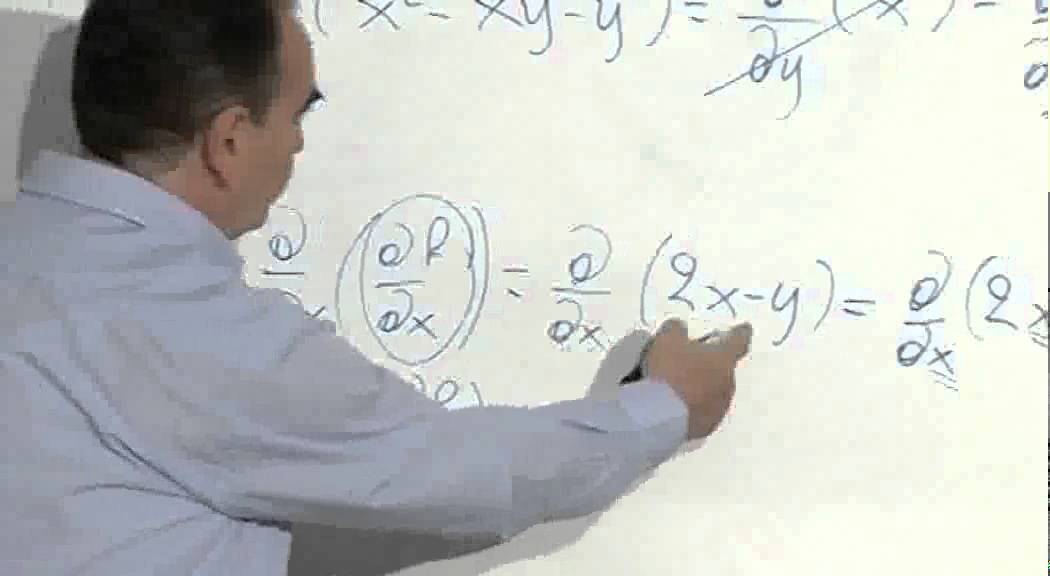 Παράγωγοι 1ης και 2ης τάξης παράδειγμα (Μαθηματικά ΙΙΙ)