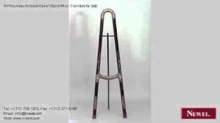 Art Nouveau Antique Easel Stand Misc. Furniture for Sale