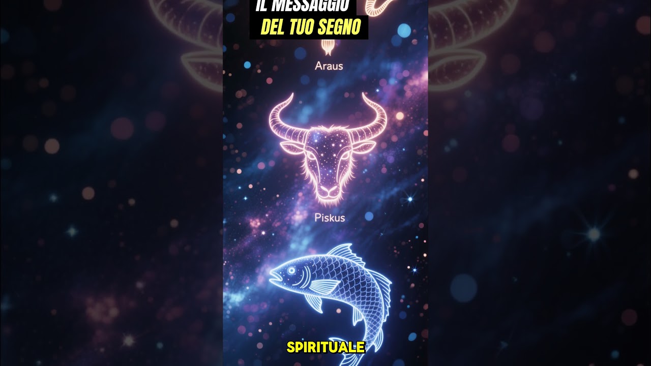 IL MESSAGGIO SPIRITUALE DEL TUO SEGNO!