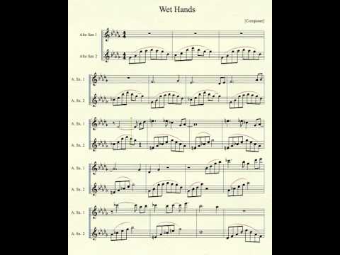 Wet Hands For Alto Sax Youtube